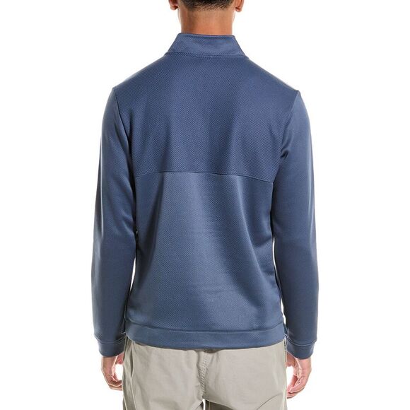 adidas Textured 1/4-Zip Pullover - Picture 2 of 3